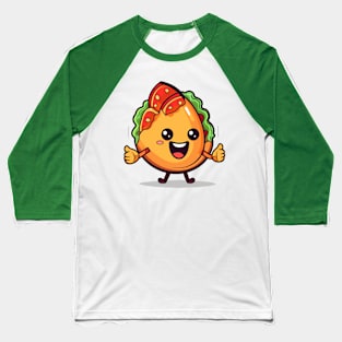 kawaii Taco T-Shirt cute potatofood funny Baseball T-Shirt